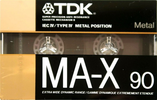 Compact Cassette: TDK  - MA-X 90