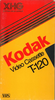 VHS, Video Home System:  Kodak - XHG 120