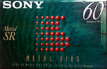 Compact Cassette: Sony  - Metal SR 60