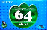 Compact Cassette: Sony  - CDix I 64