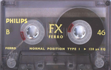 Compact Cassette: Philips  - FX  Ferro 46