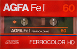 Compact Cassette: AGFA  - Ferrocolor HD 60