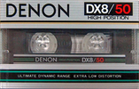 Compact Cassette: Nippon Columbia / Denon Denon - DX8 50