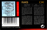 Compact Cassette: RAKS  - DX 90