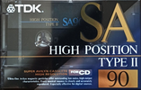 Compact Cassette: TDK  - SA 90