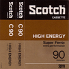 Compact Cassette: 3M Scotch - High Energy 90