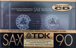 Compact Cassette: TDK  - SA-X 90