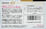 Compact Cassette: Nippon Columbia / Denon Denon - RD-Z 50