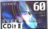 Compact Cassette: Sony  - Super CDit II 60