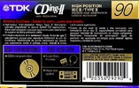 Compact Cassette: TDK  - CDing-II 90