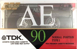 Compact Cassette: TDK  - AE 90