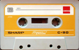 Compact Cassette:  Sharp -  90