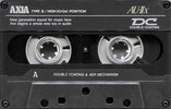 Compact Cassette: FUJI AXIA - AU-IIx 74