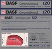 Compact Cassette: BASF  - Chrome Extra II 120