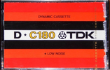 Compact Cassette: TDK  - D 180