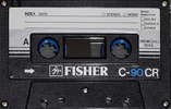 Compact Cassette:  Fisher - CR 90