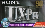 Compact Cassette Sony UX-Pro 90 Type II Chrome 1995 North America