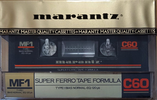 Compact Cassette: PDM Magnetics Marantz - MF1 60