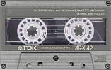 Compact Cassette: TDK  - AR-X 42