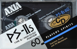 Compact Cassette: FUJI AXIA - PS-IIs 60