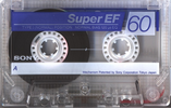 Compact Cassette: Sony  - Super EF 60