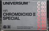 Compact Cassette:  Universum - Chromdioxid II Special 60