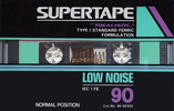 Compact Cassette: Realistic SUPERTAPE -  90