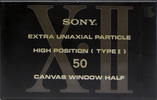 Compact Cassette: Sony  - XII 50