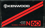 Compact Cassette:  Kenwood - N 60