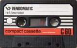 Compact Cassette Vendomatic 60 Type I Normal Netherlands