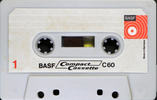 Compact Cassette: BASF  -  60