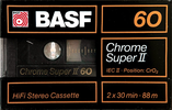 Compact Cassette: BASF  - Chrome Super II 60