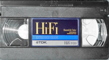 VHS, Video Home System: TDK  - Hi-Fi 120