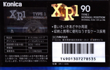 Compact Cassette:  Konica - XR1 90