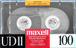 Compact Cassette: Maxell / Hitachi Maxell - UDII 100