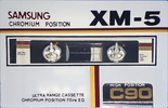 Compact Cassette:  Samsung - XM-5 90