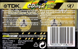 Compact Cassette: TDK  - CDing 2 90