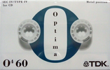 Compact Cassette: TDK  - Optima O4 60