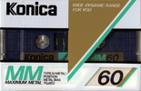 Compact Cassette:  Konica - MM 60