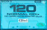 Compact Cassette: Sony  - CDix I 120