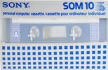 Compact Cassette Sony SOM 10 Computer Cassette 1983 North America