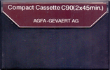 Compact Cassette: AGFA  -  90