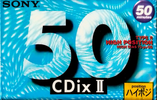 Compact Cassette: Sony  - CDix II 50