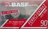 Compact Cassette BASF Ferro Extra I 90 Type I Normal 1991 Brazil