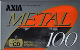 Compact Cassette: FUJI AXIA - Metal 100