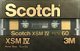 Compact Cassette: 3M Scotch - XSM IV 60