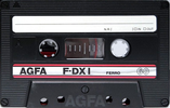 Compact Cassette: AGFA  - F-DX I 60