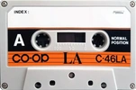 Compact Cassette CO-OP LA 46 Type I Normal 1979 Japan