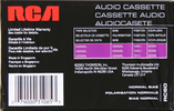 Compact Cassette: Unknown RCA -  60