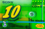 Compact Cassette: Sony  - CDix II 10